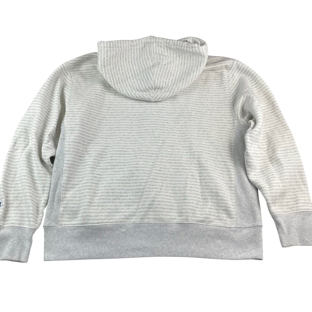 1997 Rose Bowl Game Champion Gray White Striped Hoodie, Reverse Weave, Size Med - Picture 2 of 7